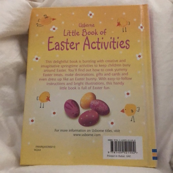 USBORNE LITTLE BOOK OF EASTER ACTIVITIES - Picture 2 of 4